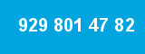 929 801 47 82 929 801 47 82